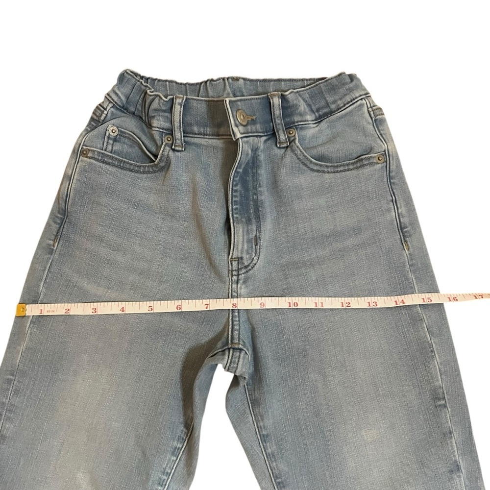 Uniqlo| Kids Light Blue Straight Leg Jeans- Size 9-10 years - Picture 7 of 11